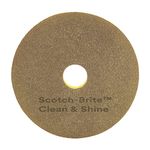 3M commercial Cleaning F-CLEANSHINE-20 Scotch-Brite Clean & Shine Pad, 20 in - 5 Pads per case