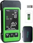 EMF Detector EMF-802 by VVV-Group | Electromagnetic Radiation Meter with Electric & Magnetic Field Detection, Peak/Average Modes, LCD Alarm | EMF Reader for Home, Office, RF Safety