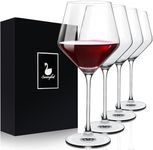 Swanfort Red Wine Glasses Set of 4,
