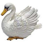 Design Toscano The Swan of The Lake Garden Statue, Multicolored