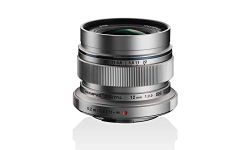 Olympus M.Zuiko Digital ED 12 mm F2.0 Lens, Fast Fixed Focal Length, Suitable for All MFT Cameras (Olympus OM-D & PEN Models, Panasonic G-Series), silver