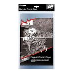 Ultra Pro Regular Size 7-1/8 x 10-1/2" Comic Bags (100 Count Pack), Small, Clear