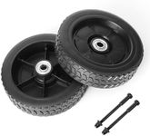 JSEFKIK KIT0138 HDW332 7 inch Grill Wheels for Traeger Pro Series 34 & 22 Grill Wheels Replacement Parts for Traeger Pro 780 Pro 575 Pro 780 Bronson 20 Eastwood 34 & 22 Grill Replacement Wheels 2-pack