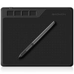 GAOMON S620 OSU Signature Graphics Tablet with 4 Express Buttons, for Drawing, Online-Learning, Compatible with Windows & Mac & Android