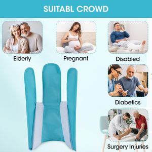 Sock Aid Tool – Easy Pull-On Device, Blue