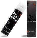 Da Dude Da Hair Spray - Matt Finish Hairspray for Men - Strong Hold & Long-Lasting, Non-Shiny Hair Spray, Ultimate Grooming for Men, 400ml