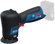 Bosch Professional 12V System Cordless Polisher GPX 12V-77 (incl. Mounted 77mm Velcro Backing pad, polishing Foam Cut pad 77mm)