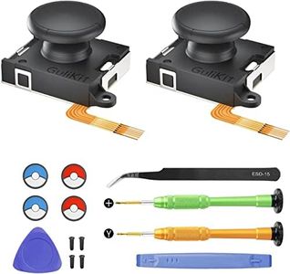 Switch Joystick joycon Replacement Switch Joycon Repair Kit, No Drift Hall Electromagnetic Joy-Con Joysitck with Hall Effect Sensor for Nintendo Switch/OLED/Lite