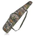 AUMTISC Soft Rifle Cases Air Rifle Bag Padded Shotgun Storage Gun Case for Scoped Rifles Padded Rifle Case Tactical Rifle Carry Case Gun Bag Camouflage 48Inch