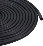 Backer Rod for Gaps and Joints, Black Rubber Caulk Saver for Gaps and Weather Strips, Door Seal, Concrete Expansion Joint Filler Rope (6mm Diameter x 5m Length)