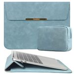 TOWOOZ MacBook Air M2 Sleeve A2681 Waterproof Anti-Scratch Laptop Sleeve Bag Compatible with 2008-2022 MacBook Pro 13-13.3 inch / 2010-2022 MacBook Air 13-13.6 Inch M1 M2 Chip, with Accessory Pouch