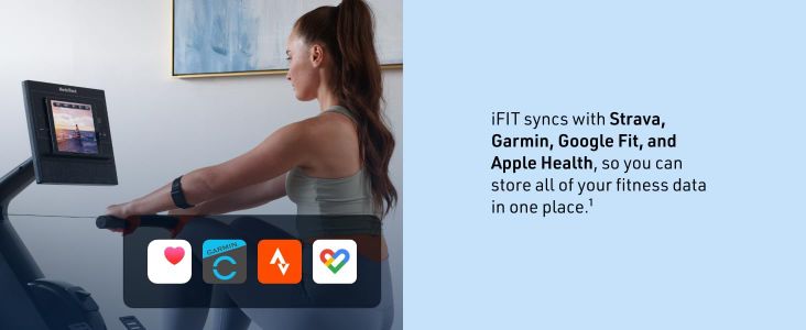 NordicTrack RW300 Rower – Black Folding Indoor Rowing Machine