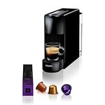 Krups Nespresso Essenza Mini XN1108 Coffee Machine | 0.6 Litre | 19 Bar | Energy Saving Mode | Black