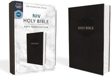 NIV, Holy Bible, Soft Touch Edition, Leathersoft, Black, Comfort Print