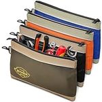 The Ryker Bag 14-Inch Tool Bag Organizer Small Tool Bag. Heavy Duty Tool Bags for Men/Women. Wide Mouth Tool Bag Small. 22 Pockets Toolbag