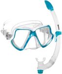 Mares Unisex's Mask Plus Snorkel Wahoo Diving Kit-Transparent/CL, SFAQWCL