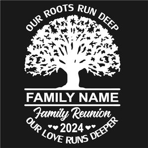 SEC Apparel Custom Family Reunion Iron On Transfers Patches Decals Vinyl Applique for T Shirts Fabric Clothing 2