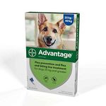 Advantage Spot On Flea Treatment 400 Extra Large Dogs 25-40kg, 4 pipettes