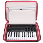 Mchoi Hard Portable Case Compatible with Novation Launchkey Mini MK3 25-Mini-Key, USB, MIDI Keyboard Controller,CASE ONLY