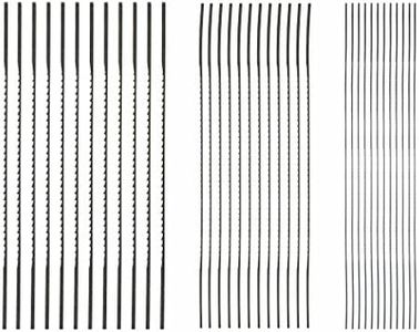 SKIL 80182 Plain End Scroll Saw Blade Set, 36 Piece