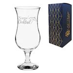 Personalised Engraved Name's Cocktail Glass with Gift Box, Personalise with Any Name