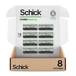 SCHICK Hydro Sense Sensitive Mens Razor Blade Refill With Sensitive Gel, Includes Razor Blades Refills,8 Count