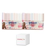 Johnsons Gentle All Over Baby Skincare Wipes - 72 Wipes pack of 12