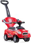 HONEY JOY 3-in-1 Ride On Push Car, 