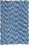 4 by 6-Feet , Blue : Shagadelic Chenille Twist Swirl Rug, 4 by 6-Feet, Blue