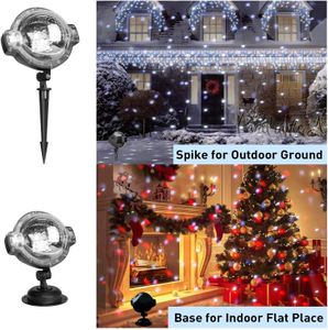 EAMBRITE Christmas Snow Projector – LED Holiday Light Display