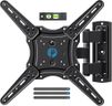 Pipishell Full Motion TV Wall Mount for 26-65 Inch Flat Curved Screen TVs, Max VESA 400x400mm up to 77 lbs, Swivel TV Mount Wall Bracket with Articulating Arms, Tilt, Extension, PIMF7