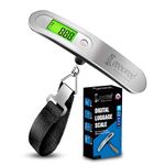 Cockatoo Metal-Cargo Luggage Weighing Scale with Led Screen, Electronic Portable Strap Type Weighing Scale, Limit-Upto 50 Kg