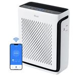 LEVOIT Air Purifiers for Home Large Room Bedroom Up to 1110 Ft² with Air Quality and Light Sensors, Smart WiFi, Washable Filters, HEPA Filter Captures Pet Hair, Allergies, Dust, Smoke, Vital 100S