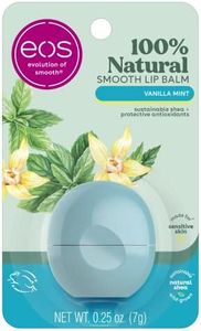 EOS Visibly Soft Lip Balm Sphere, Vanilla Mint, 0.25 Ounce