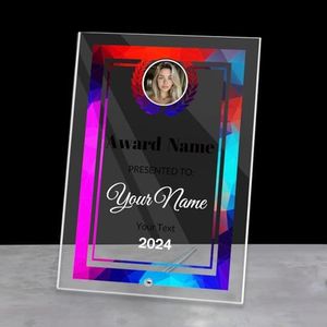 Personalized Trophy, Acrylic Plaque, Custom Trophy with Text, Employee of the Month Trophy & Employee Appreciation Gift, Suitable Gift for Employees,Teachers,Coworkers,Adults