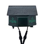 Irrigatia Weather Responsive Solar Powered Irrigation System, Automatic Watering, Water between 18 and 36 plants, 15m Tubing, includes 20 drippers, stakes and T pieces. (IRR-SOL-C18Q, 18)