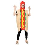 Unisex Adult Hot Dog Costume for Party