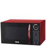 RCA 0.9 Cu Ft Microwave-14.8"D x 19.0" W x 10.9"H (Red)