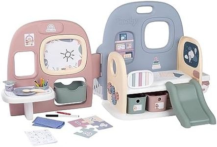 Smoby - Baby Care - Crèche - 5 Espaces - Jeu à 360° - Parc de Jeux - 27 Accessoires - Rangement et Transport Faciles - 240307
