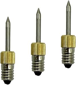 F Fityle 3 PCS Punte, Punte Saldatore Stagno, Punte di Saldatura per Saldatura, Testina di Saldatura USB per Strumenti per Punte di Saldatura con Interfaccia E10