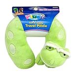 Cloudz Plush Animal Neck Pillows - Frog