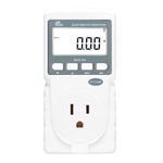 Poniie PN2000 Plug-in Kilowatt Electricity Usage Monitor Electrical Power Consumption Watt Meter Tester w/Extension Cord