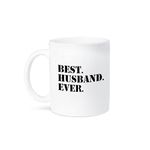 3dRose Mug_151520_2 Best Husband Ever Fun Romantic Married Wedded Love Gifts for Him for Anniversary or Valentines Day Ceramic Mug, 15-Ounce