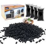 KEEPOW 4 Pack Activated Charcoal Refills for Vitamix Composter FC-50-SP/FC-30, Odor Absorbing Carbon Filter Replacement for Vitamix Food Cycler Filters for Indoor Use