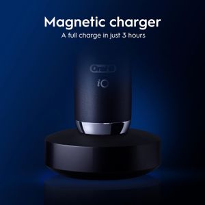 Oral-B iO9 Electric Toothbrush – Smart Rechargeable, Black