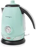 Nostalgia Retro Stainless Steel Electric Tea And Water Kettle