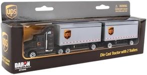 Daron UPS Die Cast Tractor with 2 T