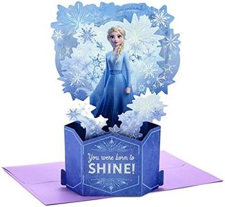 Hallmark Paper Wonder Frozen Pop Up Birthday Card (Born to Shine)