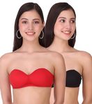 Red Strapless Bras