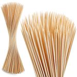 200 PCS Bamboo Marshmallow Roasting Sticks, SMores Skewers for Fire Pit, Extra Long 36 Inch Heavy Duty 5mm Thick Wooden SMores Sticks for Open Fire Pits Roaster Barbecue Hot Dog Camping Kebab Sausage